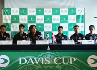 Antalya'da Davis Cup heyecanı başladı