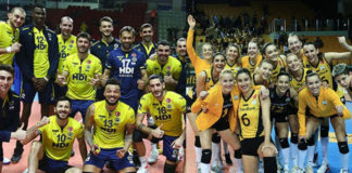 Vakıfbank ve Fenerbahçe ligi zirvede tamamladı