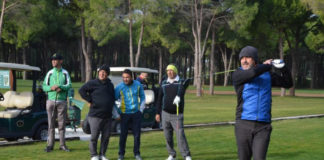 İngiliz futbolcu David Platt, Özaltın Golf Turnuvası'nda