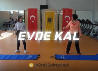 Spor Bilimleri Fakültesi'nden 'evde spor' hizmeti