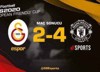 Galatasaray, Manchester United'a 4-2 yenildi