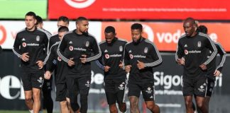 Beşiktaş'ta antrenmanlar sürüyor