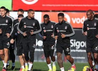 Beşiktaş'ta antrenmanlar sürüyor