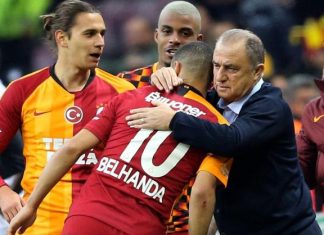 Belhanda Fatih Terim'i es geçti!