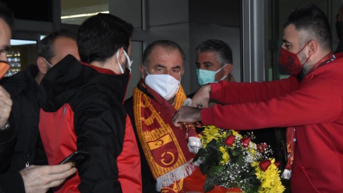 Galatasaray kafilesi Konya'da