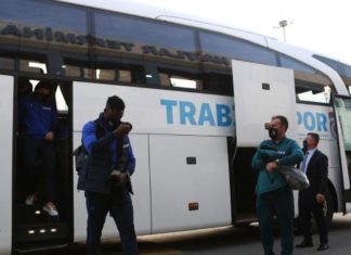 Trabzonspor kafilesi, İstanbul'a gitti