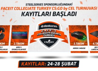 Faceit Collegiate Turkey CS:GO by CEL Turnuvası kayıtları başladı