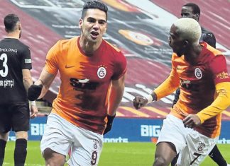 Galatasaray'da Falcao müthiş döndü!
