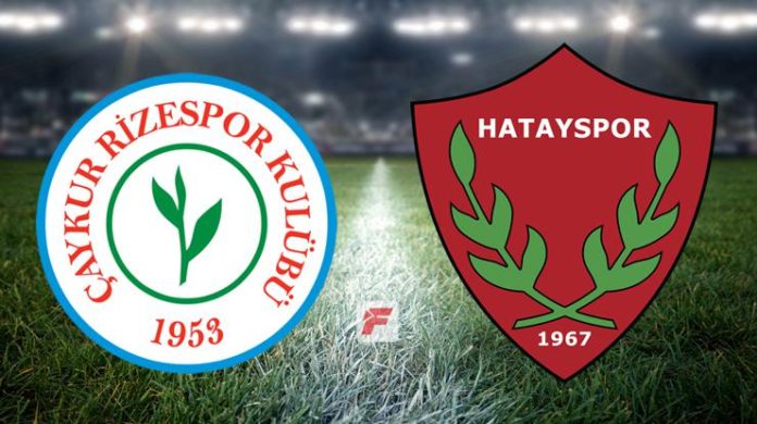 Çaykur Rizespor – Hatayspor maçı hangi kanalda, saat kaçta?