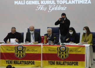 Yeni Malatyaspor'da Adil Gevrek yönetimi, oy birliğiyle ibra edildi