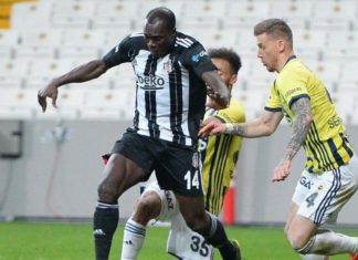 Beşiktaş'ın 6 maçlık serisi Fenerbahçe karşısında son buldu