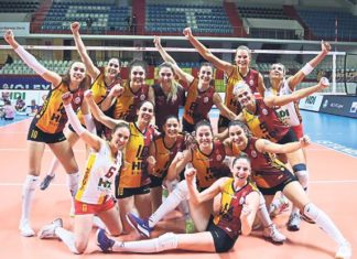 Galatasaray kadın voleybol takımı kupa için sahaya çıkıyor