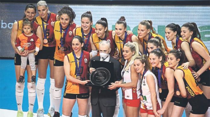 Galatasaray CEV Cup'ta ikinci oldu