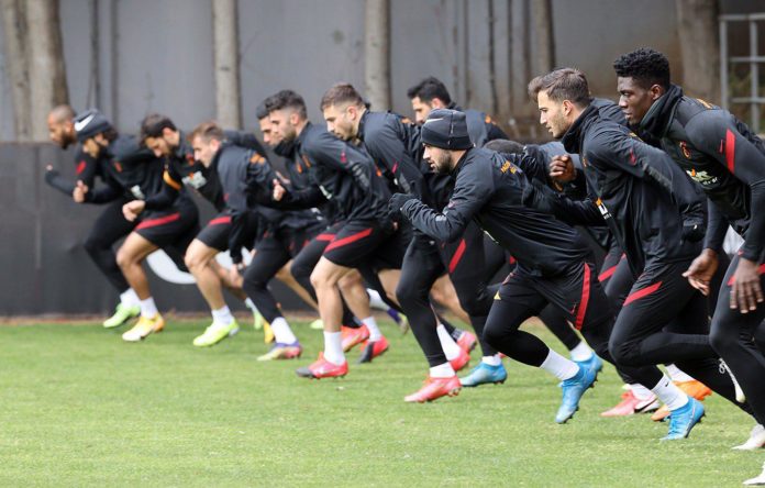 Galatasaray, Hatayspor maçının hazırlıklarını sürdürdü