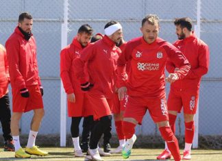 Sivasspor'da, Trabzonspor maçı hazırlıkları sürüyor