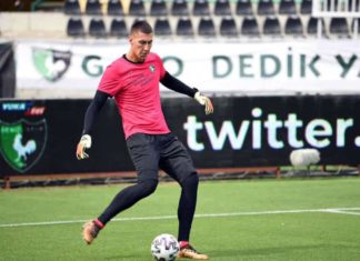 Denizlispor'dan Costel Pantilimon için noter tespiti