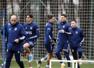 Fenerbahçe, Denizlispor maçının hazırlıklarını sürdürdü