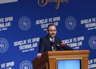 Bakan Mehmet Muharrem Kasapoğlu, Bingöl’e yapılacak gençlik ve spor yatırımlarını açıkladı