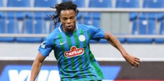 Çaykur Rizespor'un yıldızı Loic Remy hırs küpü