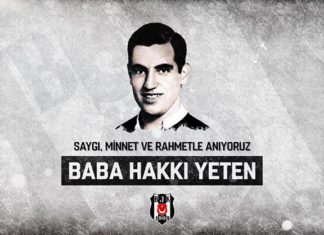 Beşiktaş, vefatının 32. yıl dönümünde “Baba Hakkı”yı andı