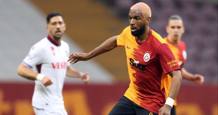 Galatasaray'ın Trabzonspor maçındaki forveti Ryan Babel