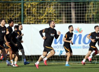 Galatasaray, Antalyaspor maçının hazırlıklarına başladı