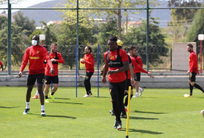 Göztepe, 3 eksikle Trabzonspor maçının hazırlıklarını sürdürdü