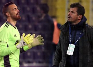 Fenerbahçe'de Harun Tekin'in yediği hatalı gol sonrasında Emre Belözoğlu'yla arasındaki diyalog!