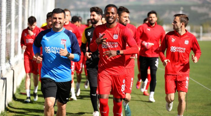 Sivasspor, Yeni Malatyaspor maçının hazırlıklarını sürdürdü