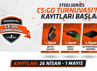 Büyük ödüllü SteelSeries CS:GO Turnuvası kayıtları başladı