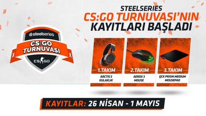 Büyük ödüllü SteelSeries CS:GO Turnuvası kayıtları başladı