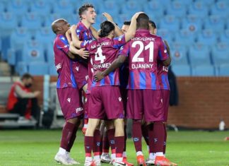 Trabzonspor dördüncülüğü garantiledi