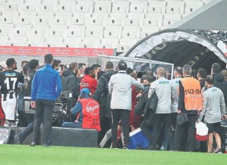 Beşiktaş Karagümrük maç sonunda büyük gerilim