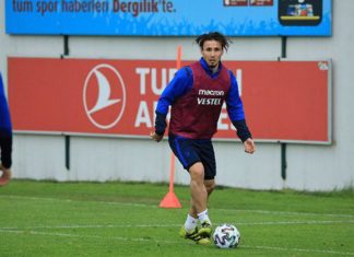 Trabzonspor'da Anders Trondsen, 8 ay 21 gün sonra sahalara döndü