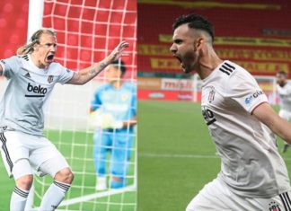 Vida ve Ghezzal'ın golleri Beşiktaş'a şampiyonluğu getirdi