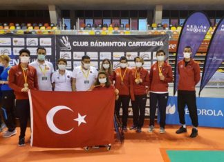 Milli para badmintoncular'dan İspanya'da 5 madalya