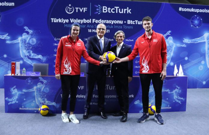 BtcTurk Voleybol Milli Takımlar ana sponsoru oldu