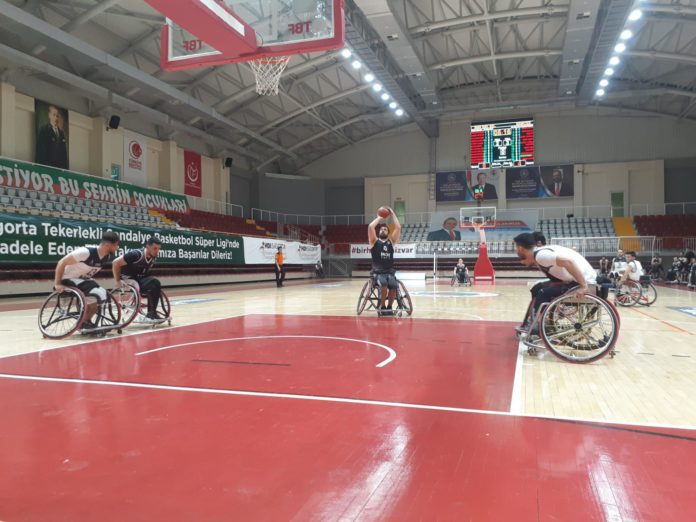 Tekerlekli Sandalye Basketbol Süper Ligi 2. etap müsabakaları başladı