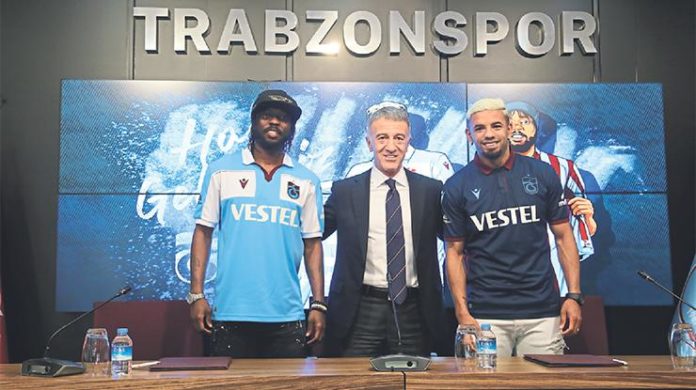 Trabzonspor Gervinho ve Bruno Peres ile resmi sözleşme imzaladı