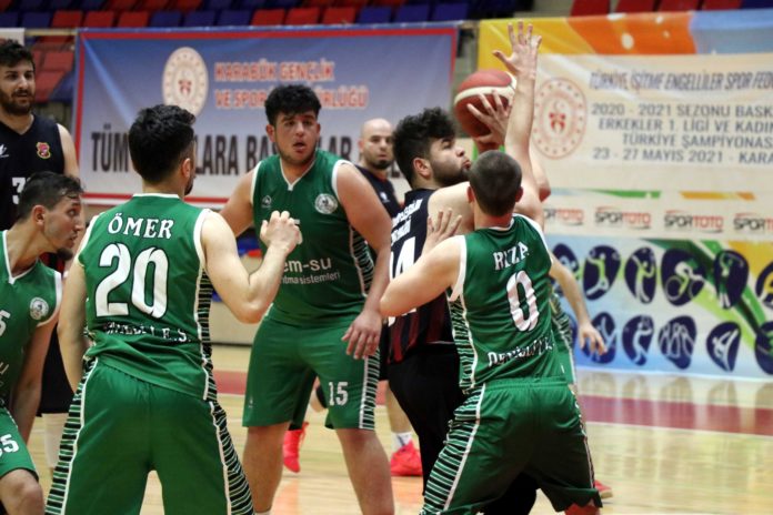 İşitme engelliler basketbol final maçları Karabük’te yapıldı