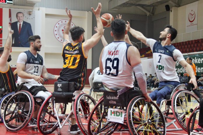 Tekerlekli Sandalye Basketbol Süper Ligi’nde 3. etap heyecanı sürüyor