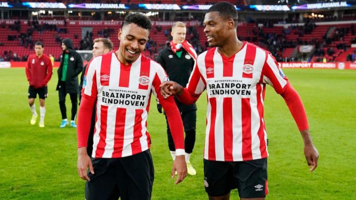 Galatasaray'ın rakibi PSV'de Malen ve Dumfries açıklaması