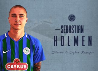 Rizespor, Sebastian Holmen transferini açıkladı