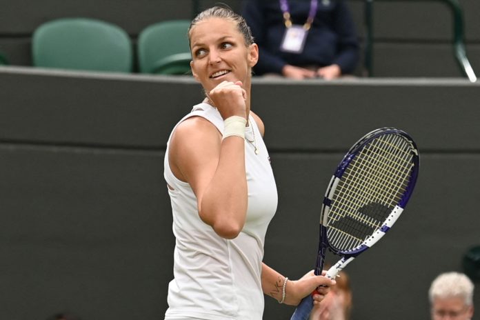 Wimbledon’da tek kadınların ilk yarı finalisti Karolina Pliskova