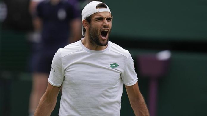 Hurkacz’ı yenen Berrettini, Wimbledon'da finale çıktı