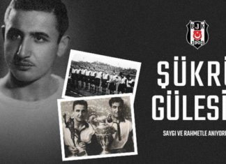 Beşiktaş, Şükrü Gülesin’i andı