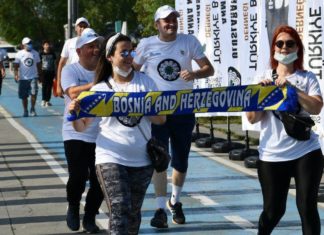 Boşnak Soykırımı'nı unutturmamak için koştular