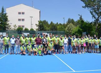 Demirci Akıncıları Tenis Turnuvası Manisa'da başladı