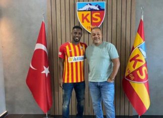 Lionel Carole, Kayseri'ye geldi