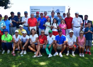 15 Temmuz Demokrasi ve Milli Birlik Golf Turnuvası tamamlandı